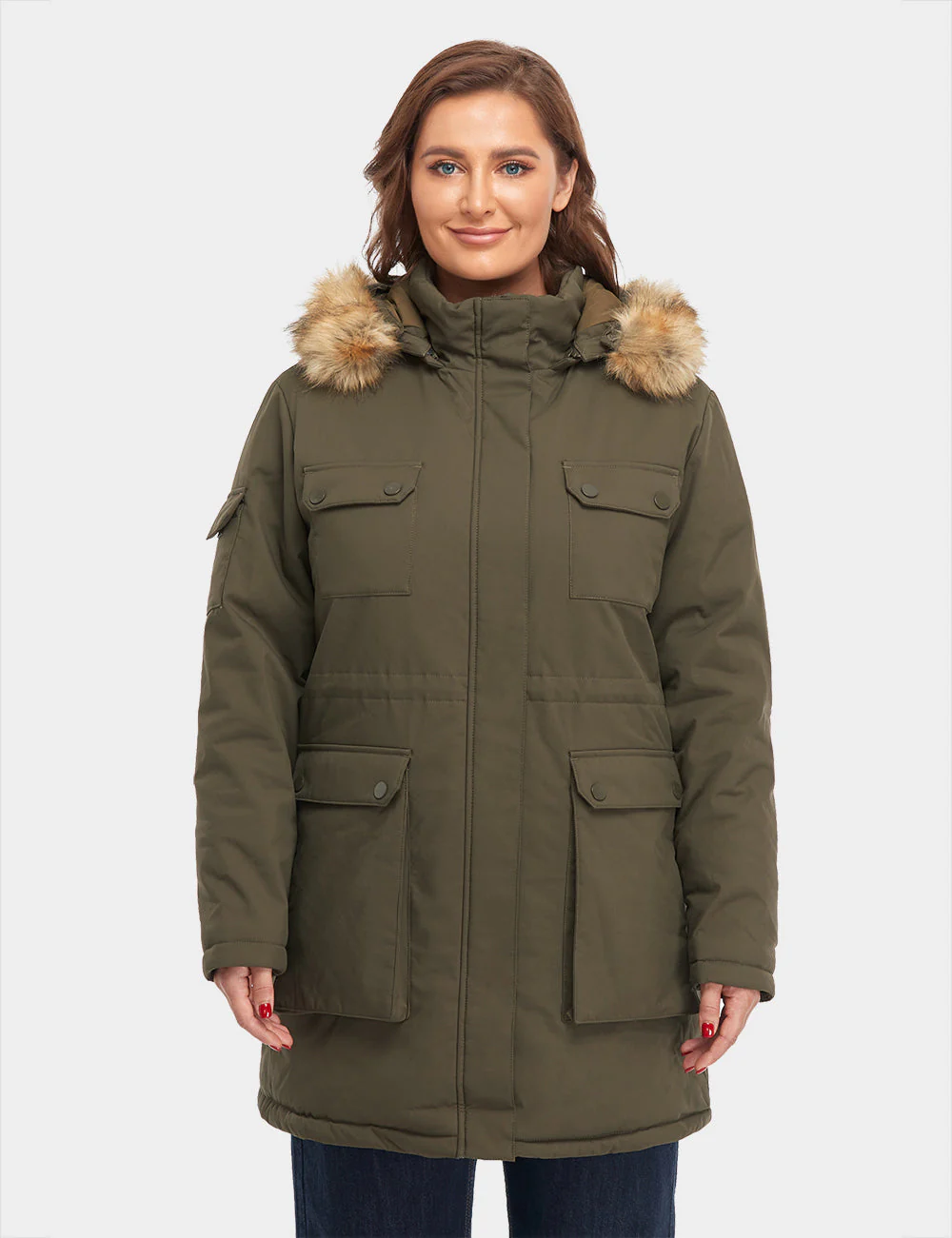 Women's Heated Thermolite® Parka (4 Heating Zones) (Apparel Only) - Image 19