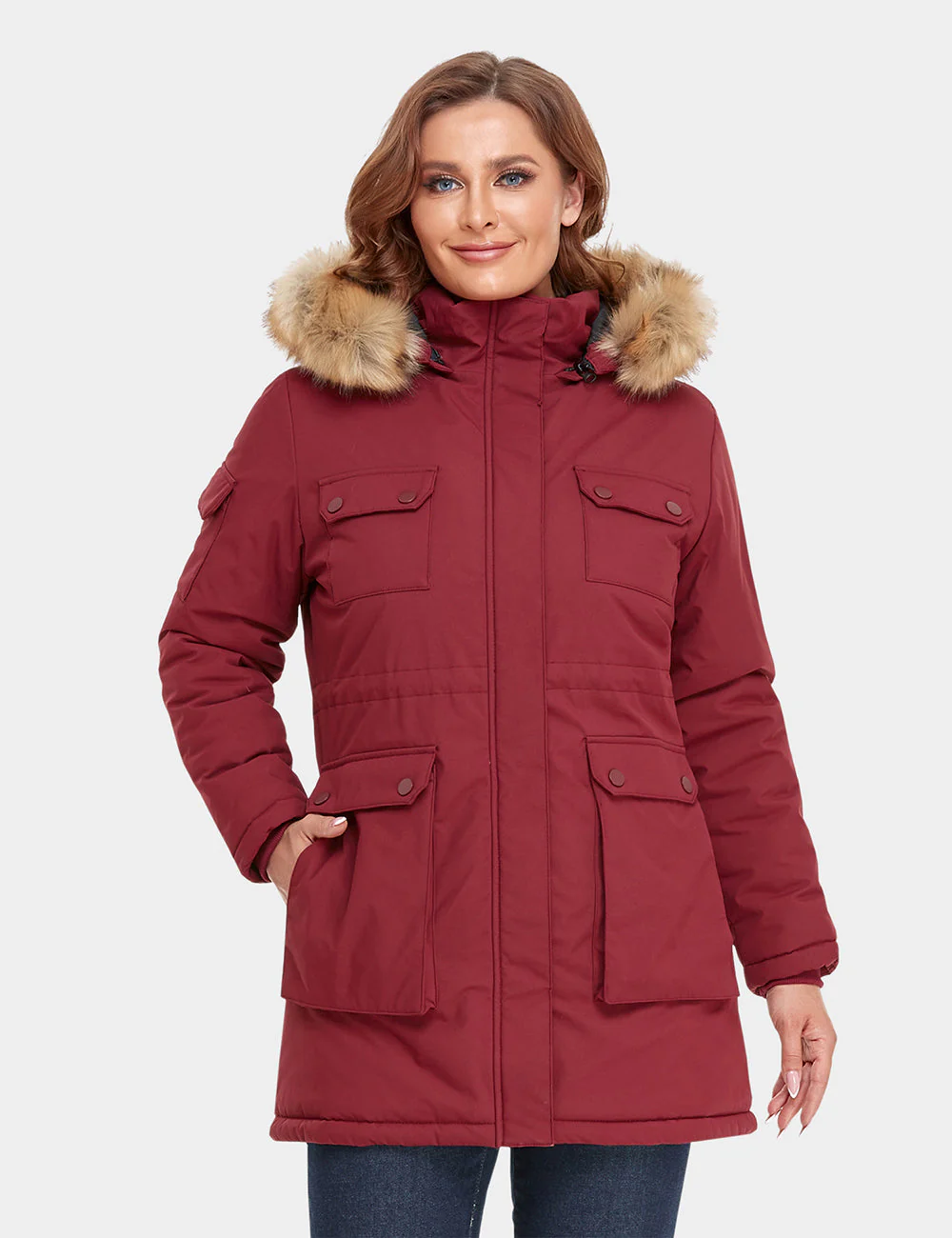 Women's Heated Thermolite® Parka (4 Heating Zones) (Apparel Only) - Image 31