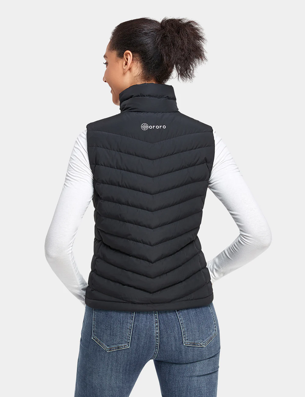 Women's Heated Lightweight Down Vest - Image 6