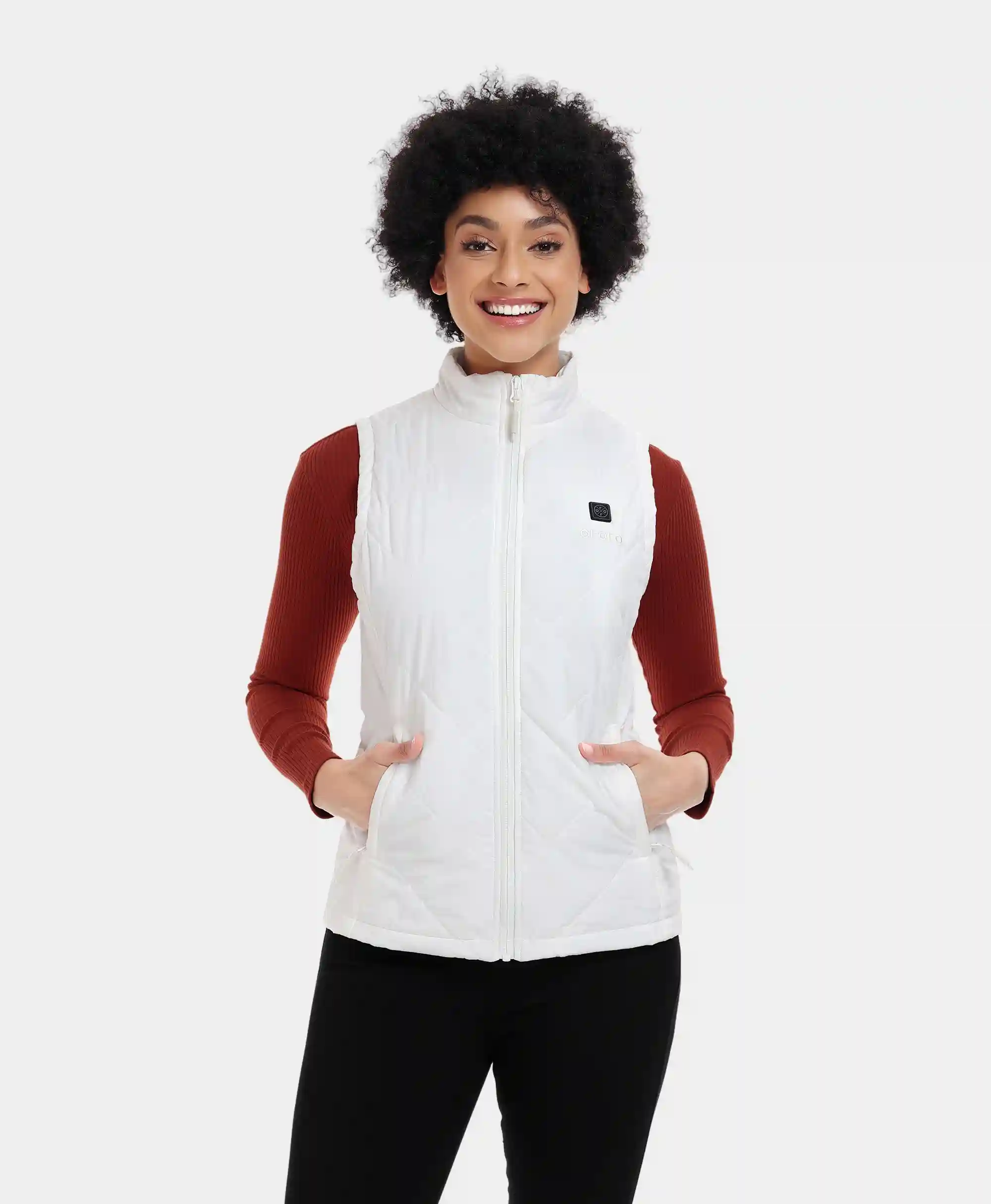 Women's Heated Quilted Vest - New Colors - Image 12