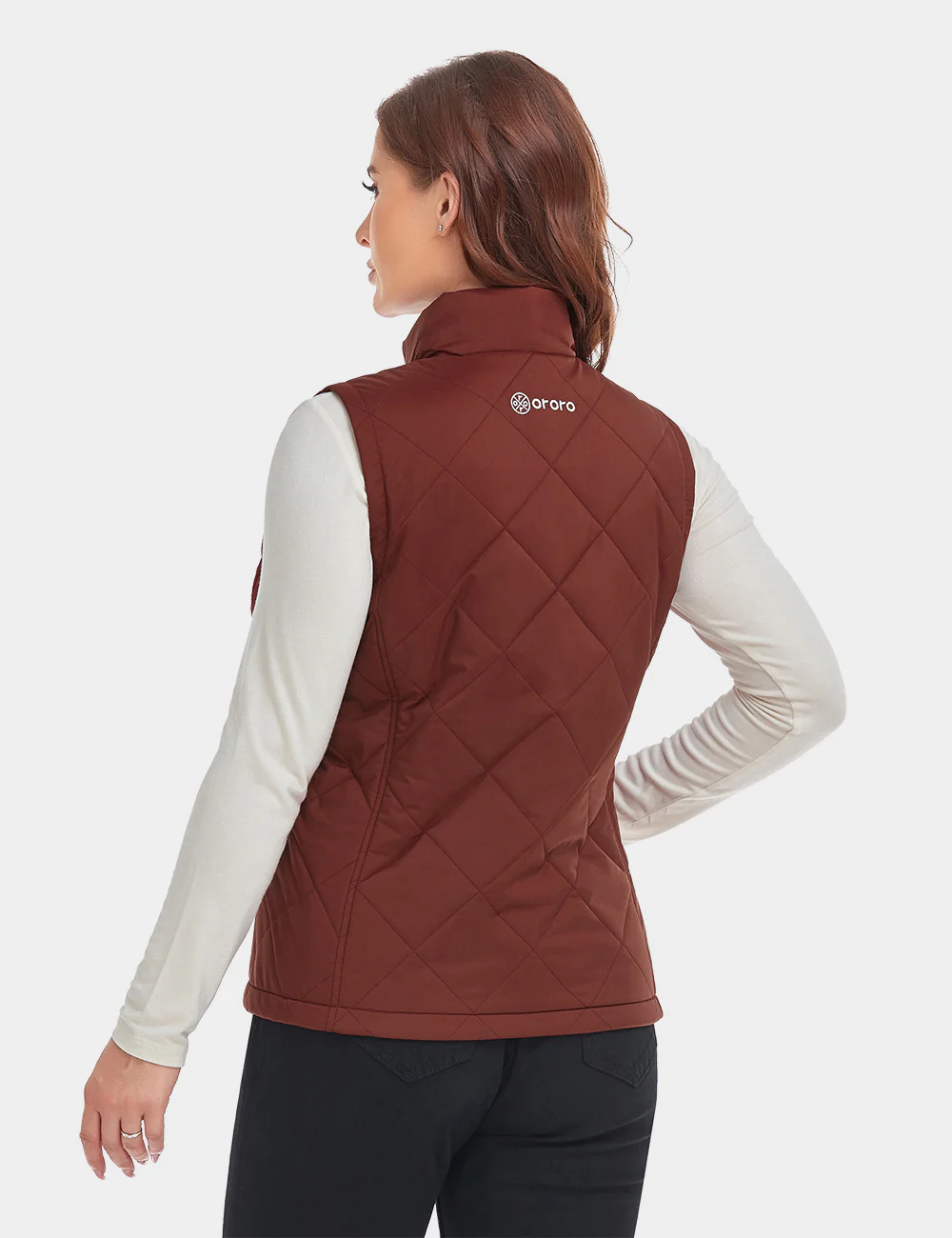 Women's Heated Quilted Vest - New Colors - Image 26