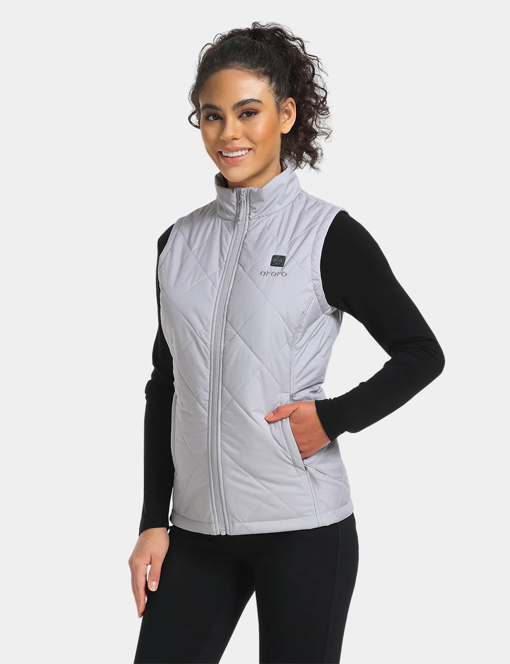Women's Heated Quilted Vest - New Colors - Image 32