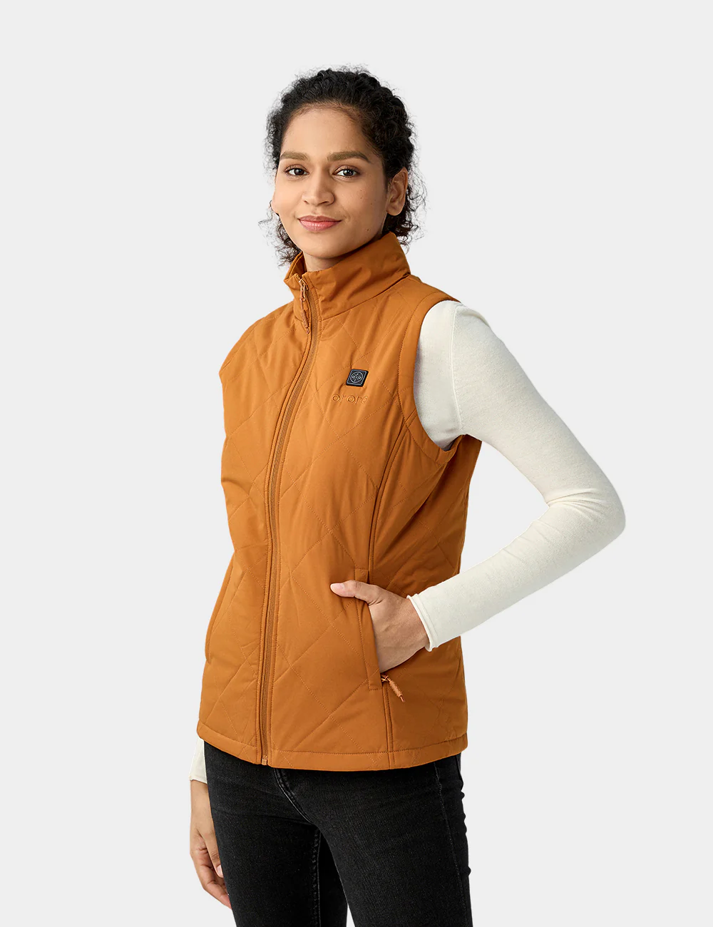 Women's Heated Quilted Vest - New Colors - Image 46