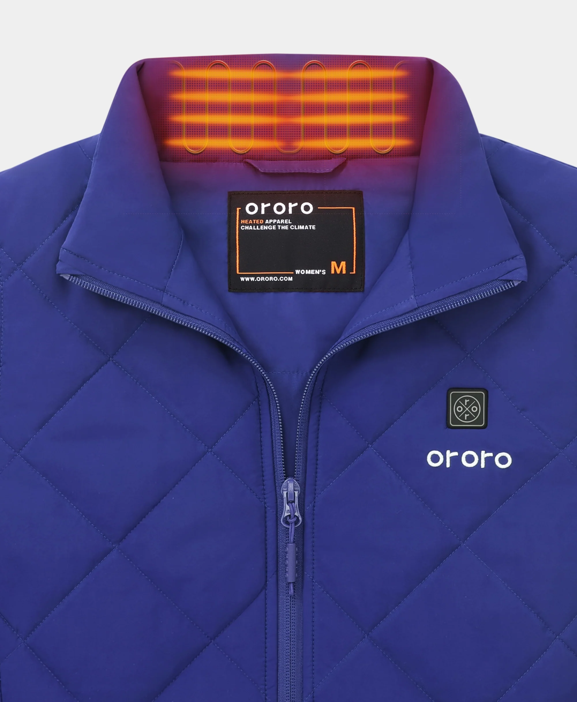 Women's Heated Quilted Vest - New Colors - Image 7