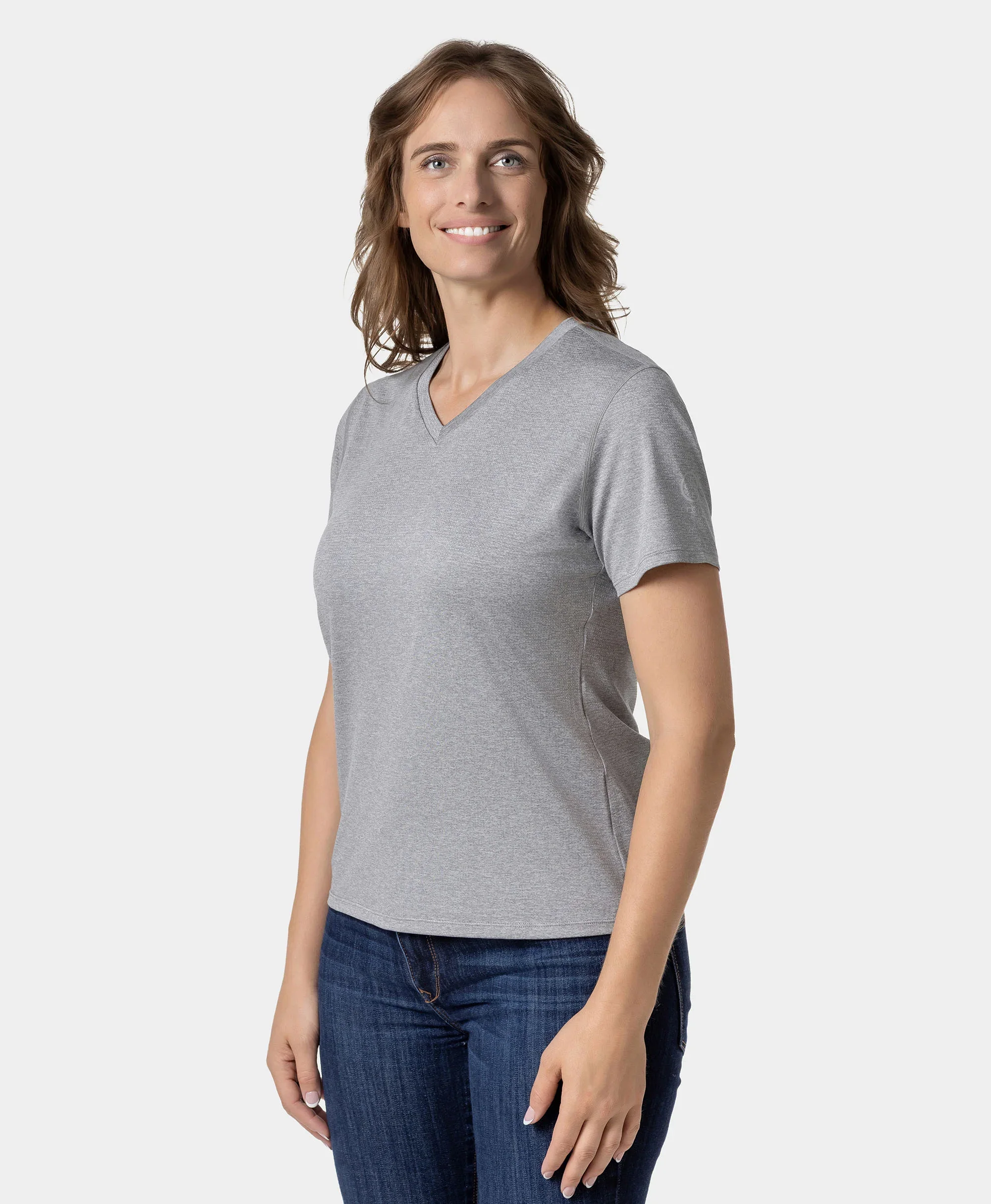 Women’s TechTrail V-Neck Performance T-Shirt (Final Sale) - Image 8